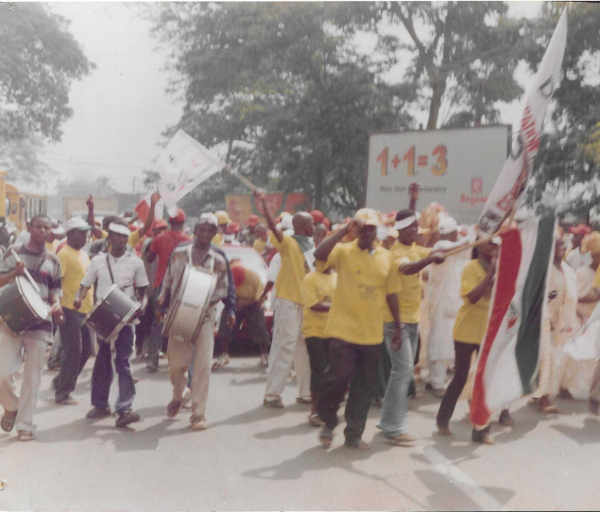 AT THE DECLARATION OF SENATOR MUSILIU OBANIKORO TO P.D.P IKEJA