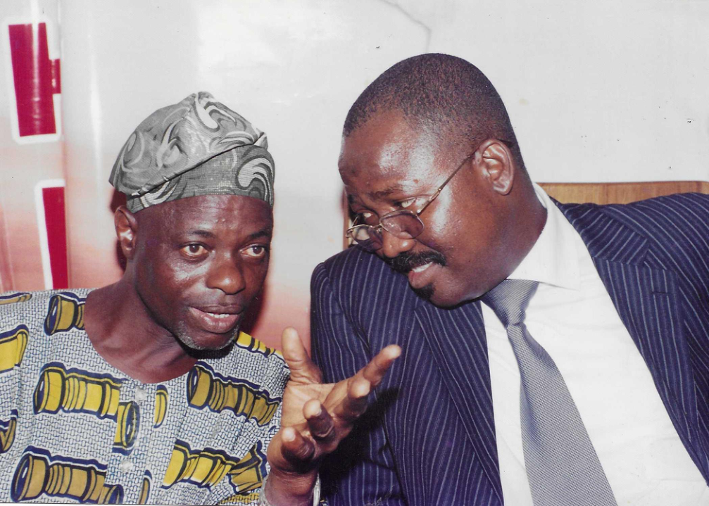 CHIEF KUYE WITH NUJ PRESIDENT