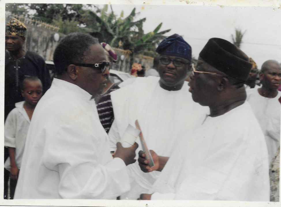 D.D WITH CHIEF AYO ADEBANJO AND EVANGELIST WOLE AWOLOWO