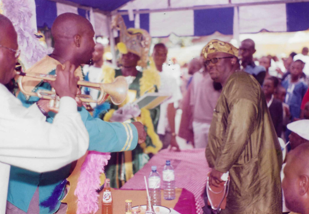 DEJI AT THE FANTI CARNIVAL IN LAGOS ISLAND