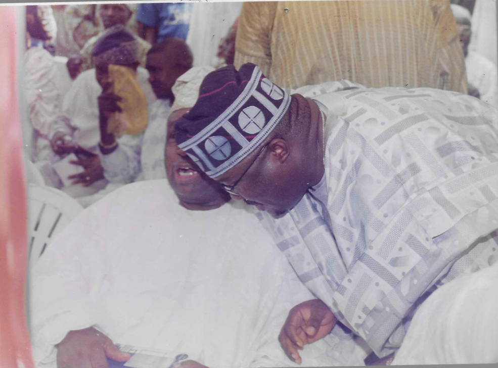 DOHERTY WITH CHIEF RASHEED ALABA WILLIAMS, NEW PDP LAGOS STATE CHAIRMAN AT BODE GEORGE CORONATION AT AWORI LAGOS STATE