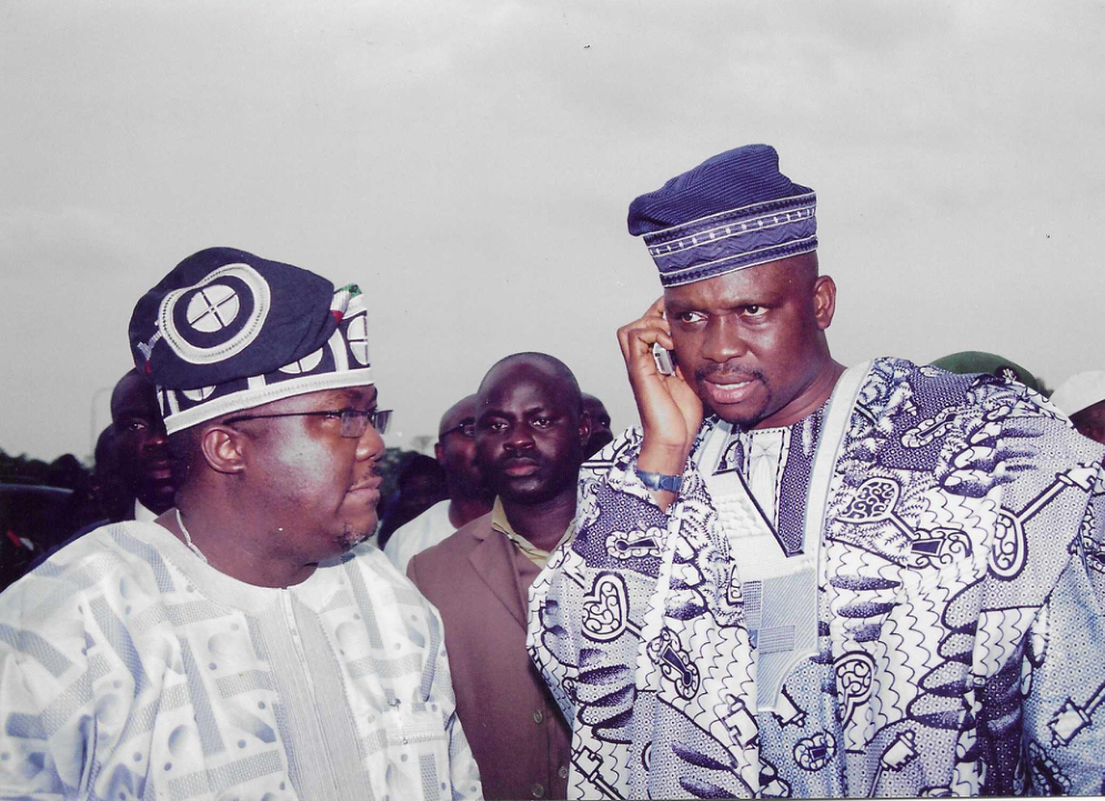 HIS EXCELLENCY WITH GOV. AYO FAYOSE