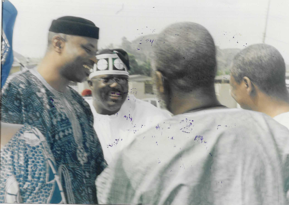 HIS EXCELLENCY WITH MIMIKO AS ACOMMISIONER