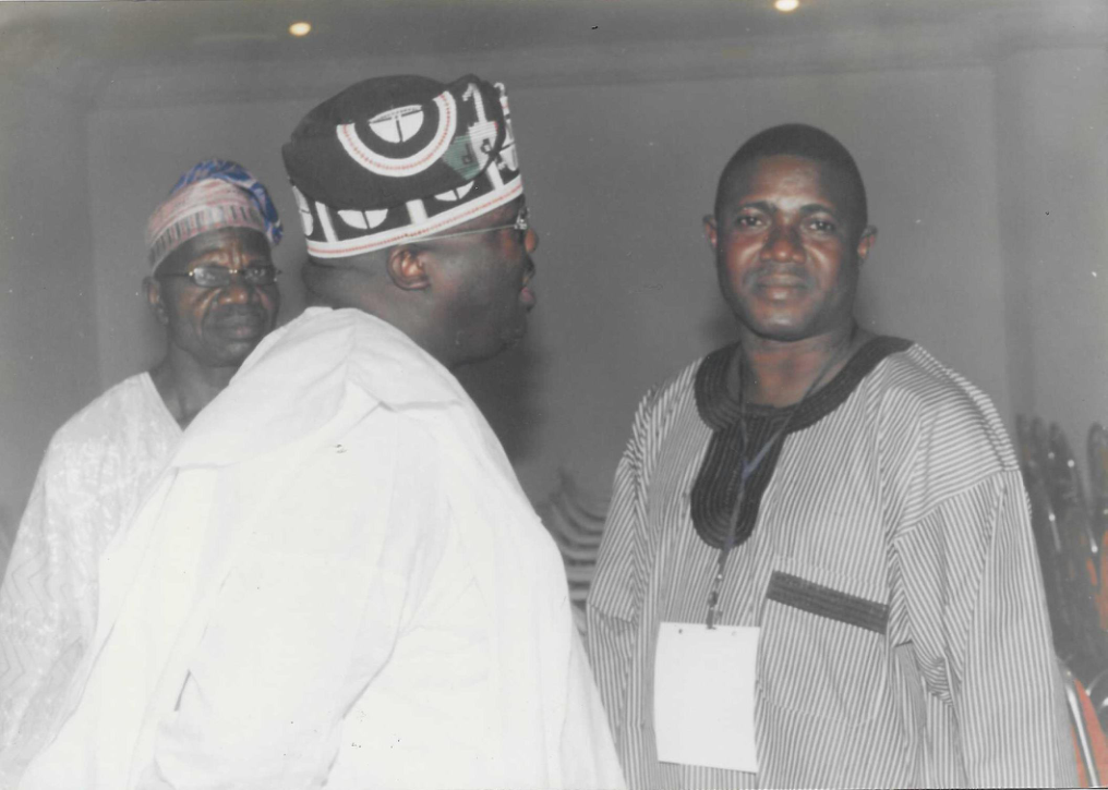 HIS EXCELLENCY WITH MR ADELEKE
