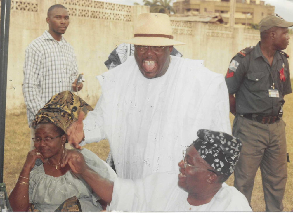 HIS EXCELLENCY WITH MUM AND DAD