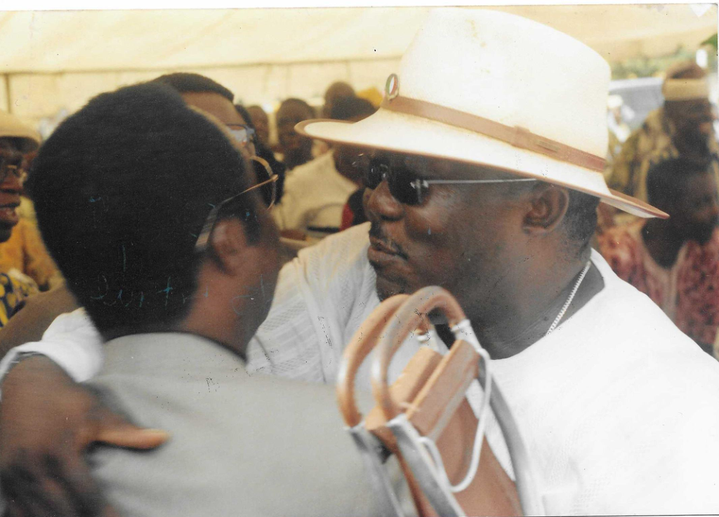 HIS EXCELLENCY WITH WILLY AKINLADE