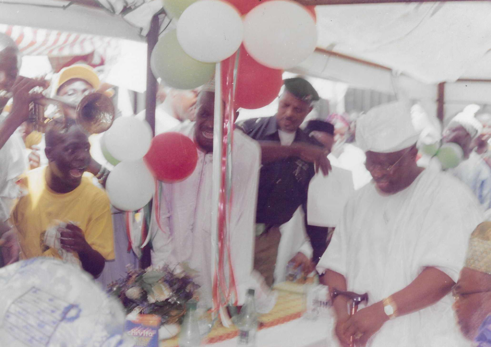 INVESTURE AS ATONA ODUA OF YORUBA LAND