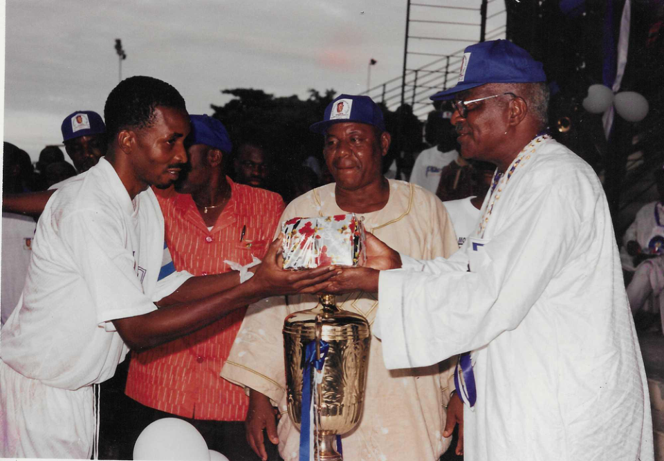 ONE OF THE SPONSORS OF SIR MOBOLAJI JOHNSON FOOTBALL TOURNAMENT