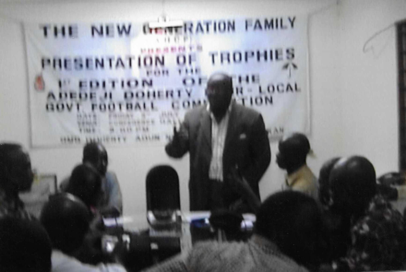 PRESENTATION OF TROPHIES