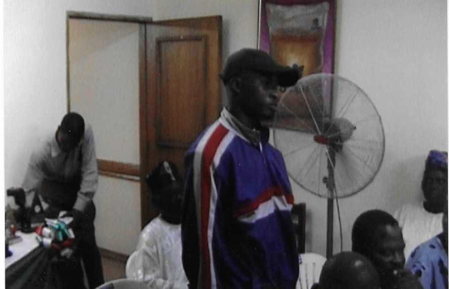 PRESENTATION OF TROPHIES FOR LOCAL GOVT FOOTBALL COMPETITION